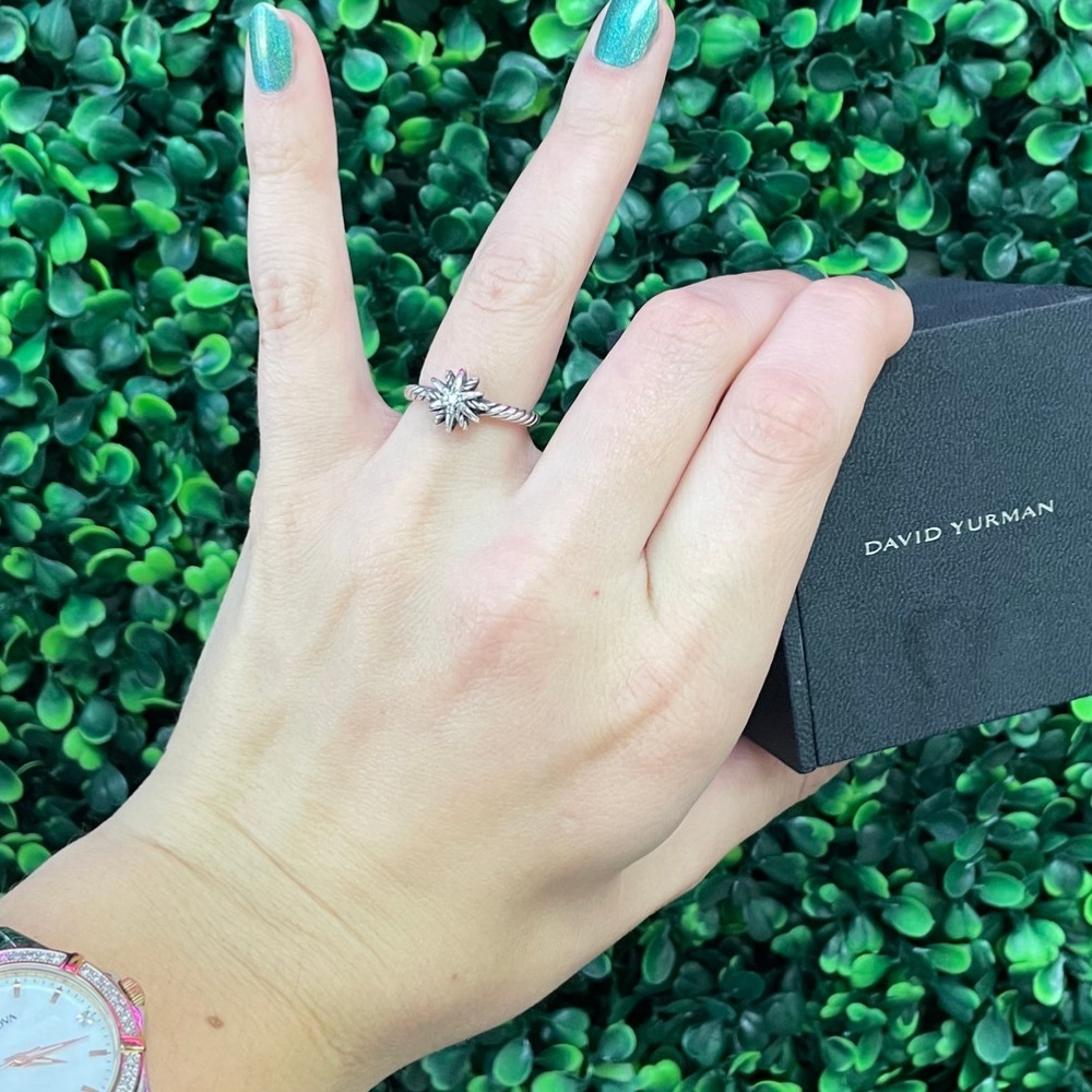 David Yurman Starburst Ring With Diamonds ✨ 6